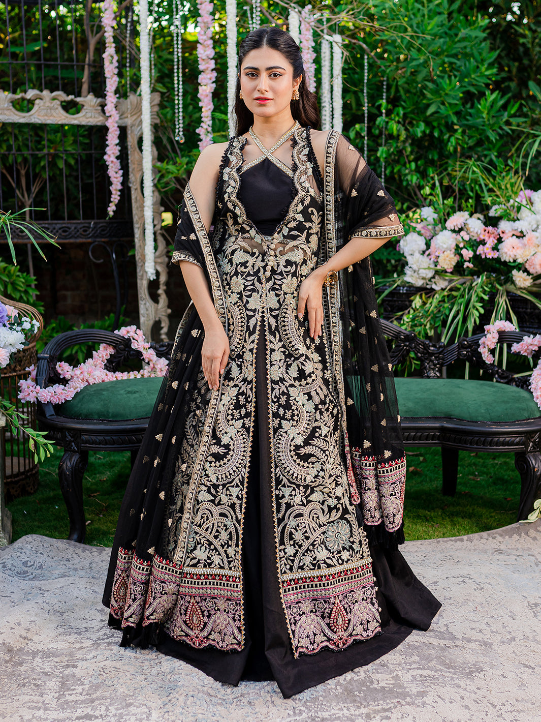 Izel | Heeriye Festive Collection |Surmaya - Ladies Clothes - Maria Faisal