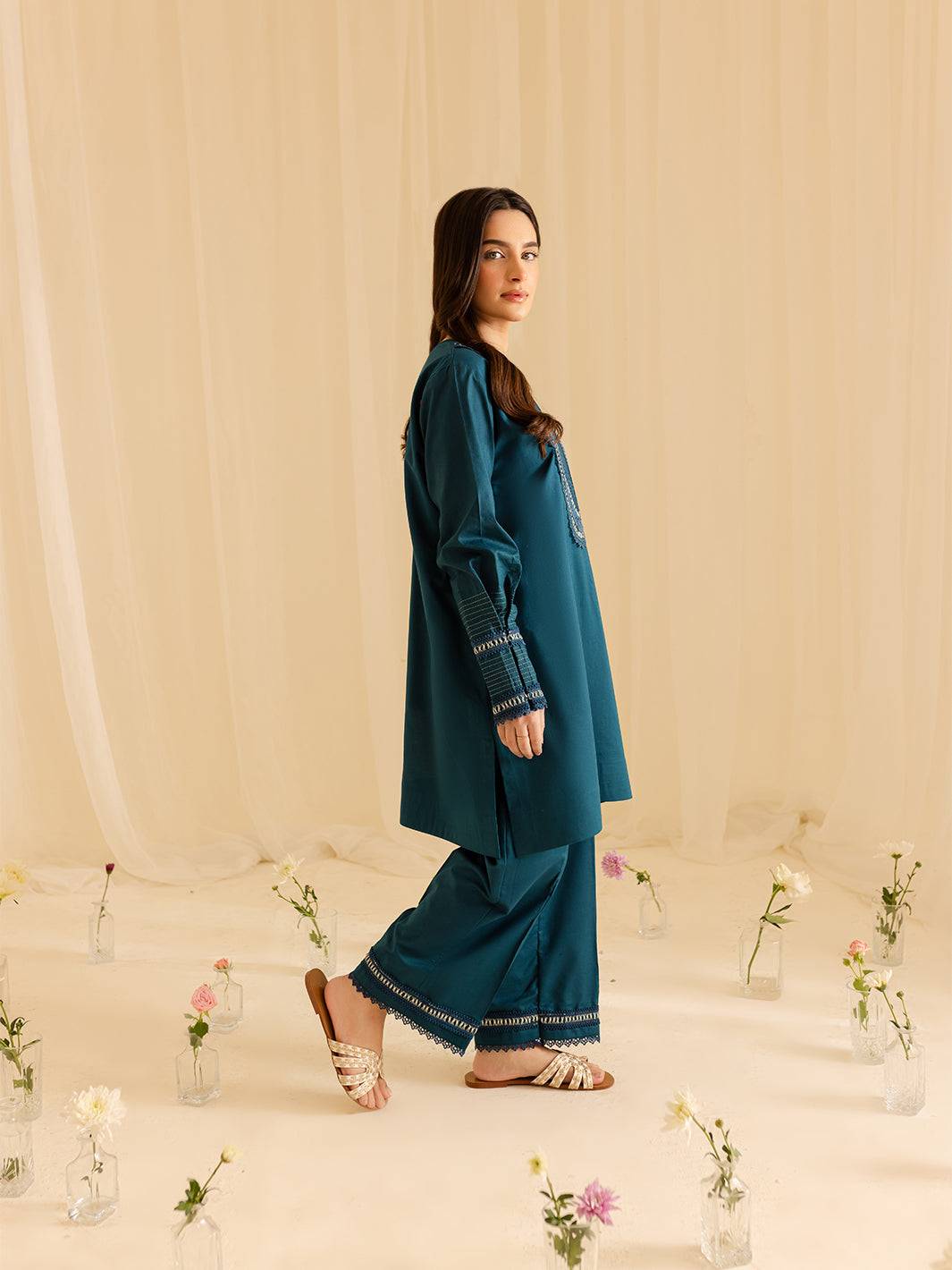 Mahnur | Petal Whispers Lawn Pret | Asteria by Maria Faisal - Registered Vendor of : Mahnur - type : Ladies Clothes - 100% original wedding dresses