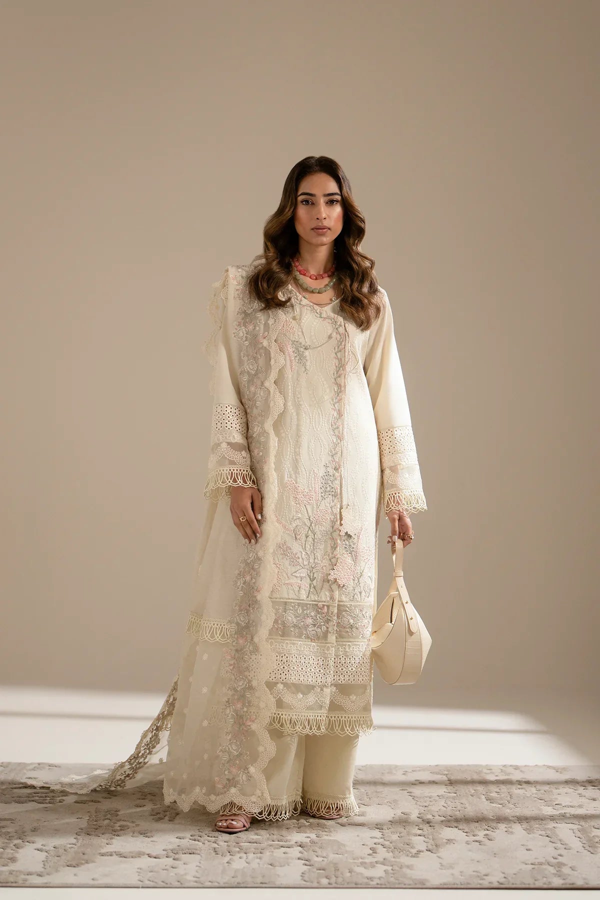 Azzal | Aghaaz Luxury Lawn | Mashl - Pakistani Dress 