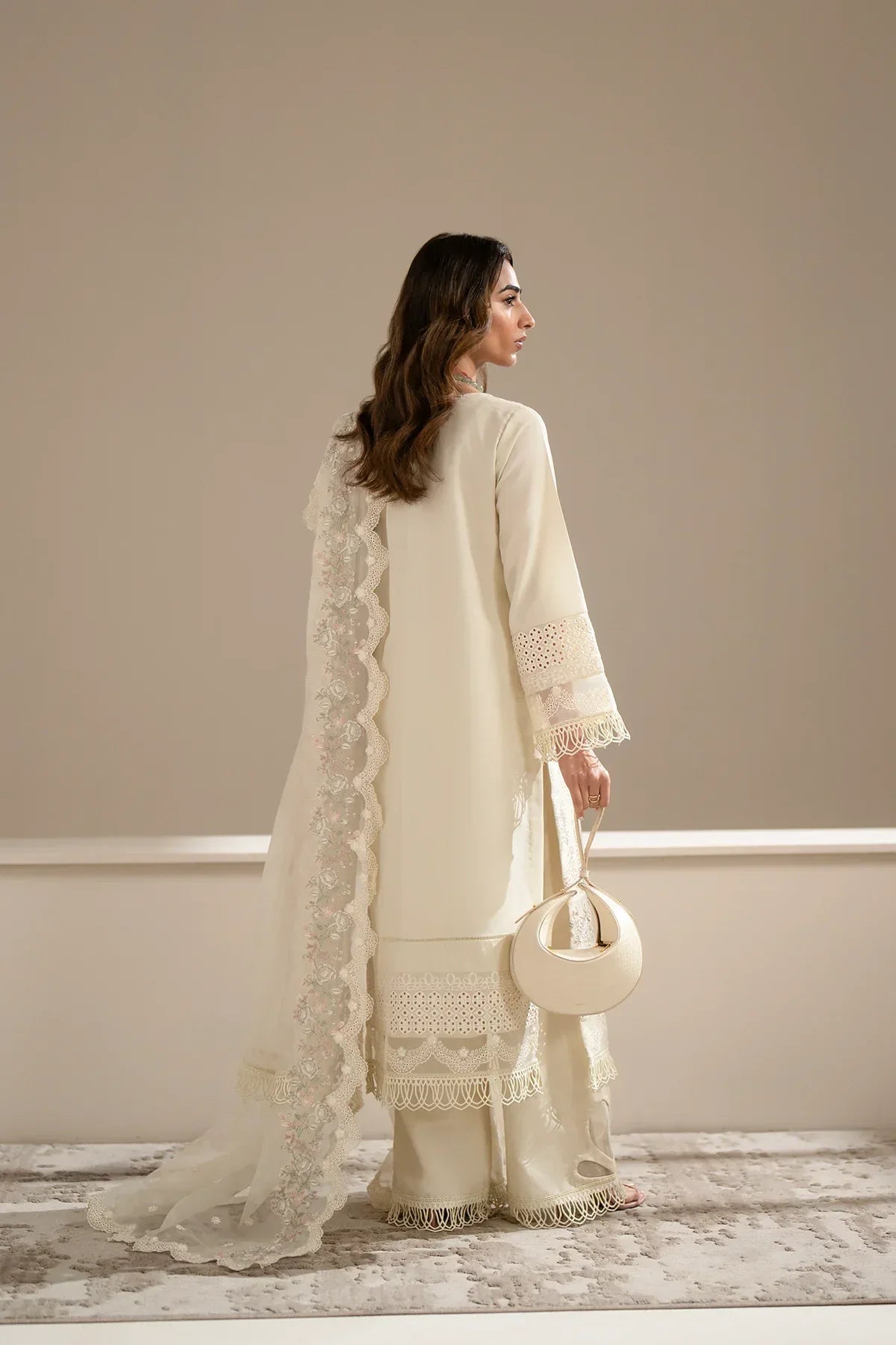 Azzal | Aghaaz Luxury Lawn | Mashl - Pakistani Dress 