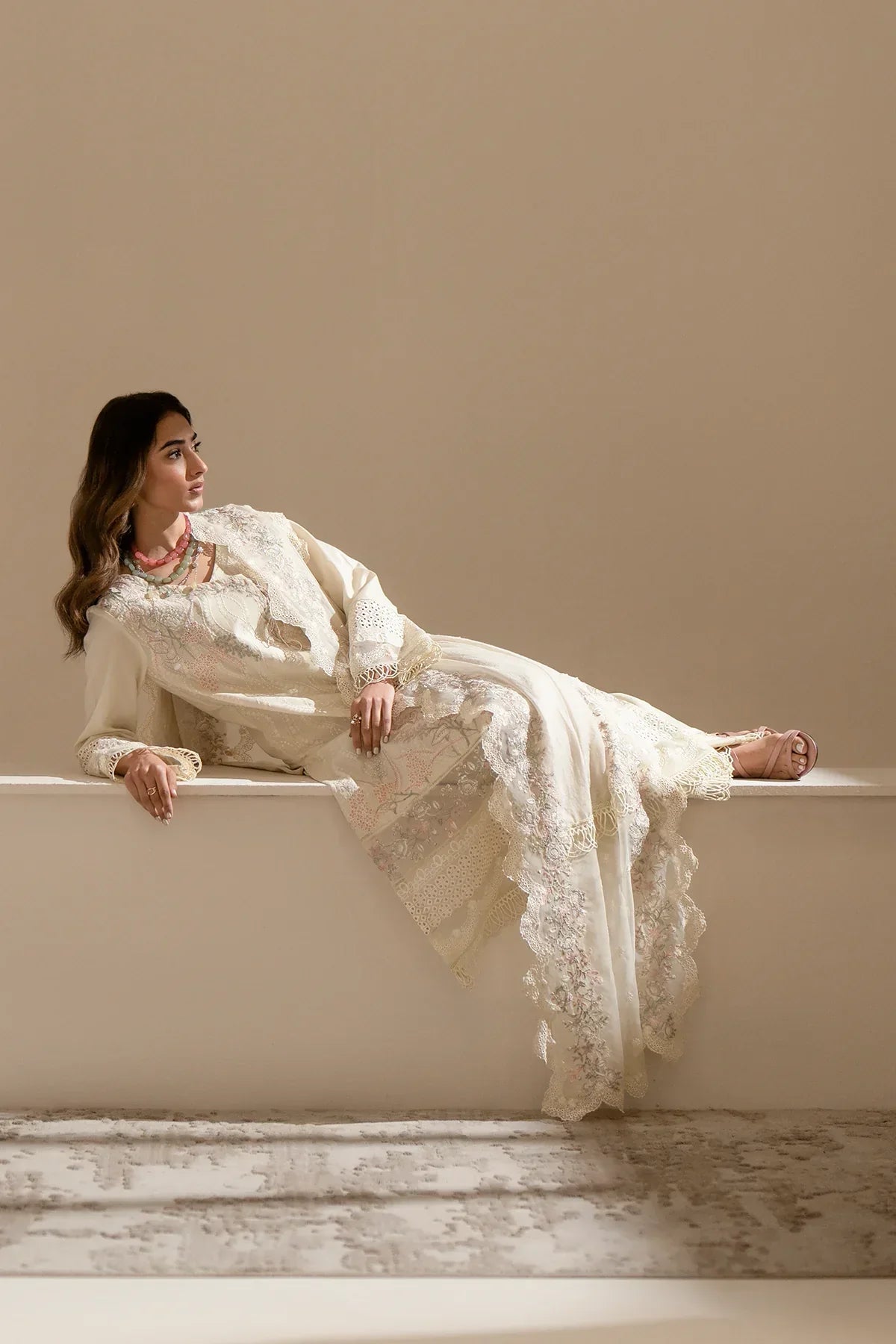 Azzal | Aghaaz Luxury Lawn | Mashl - Pakistani Dress 