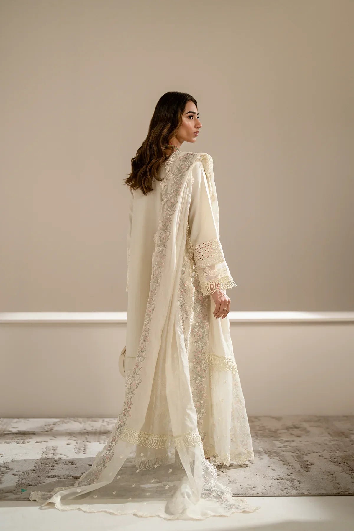 Azzal | Aghaaz Luxury Lawn | Mashl - Pakistani Dress 