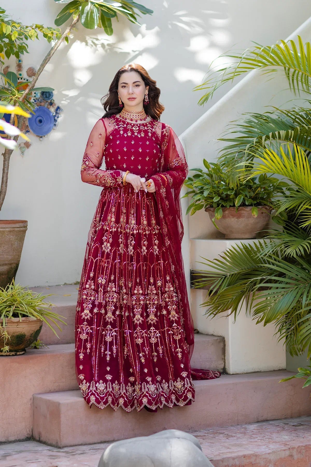 Azzal | Noor Wedding Formals | Gulaab - Pakistani Dress 