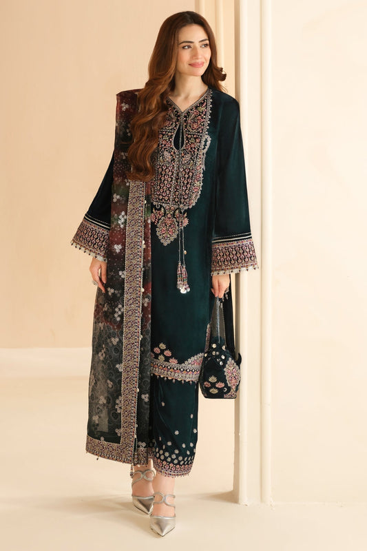 Jazmin | Velvet Edit 24 | Velvet Formal VF-2039 - Ladies Clothes - Maria Faisal