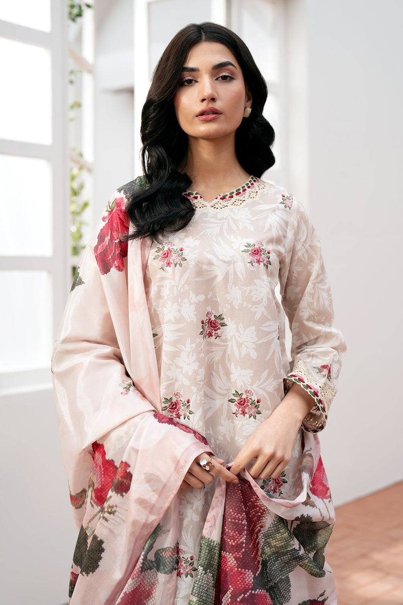 Baroque | Lawn Collection 24 | UF-535 - Waniyas