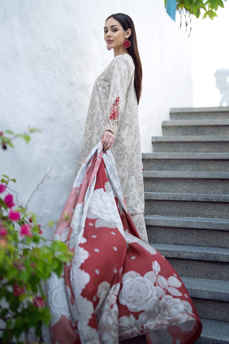 Baroque | Lawn Collection 24 | UF-549 - Waniyas