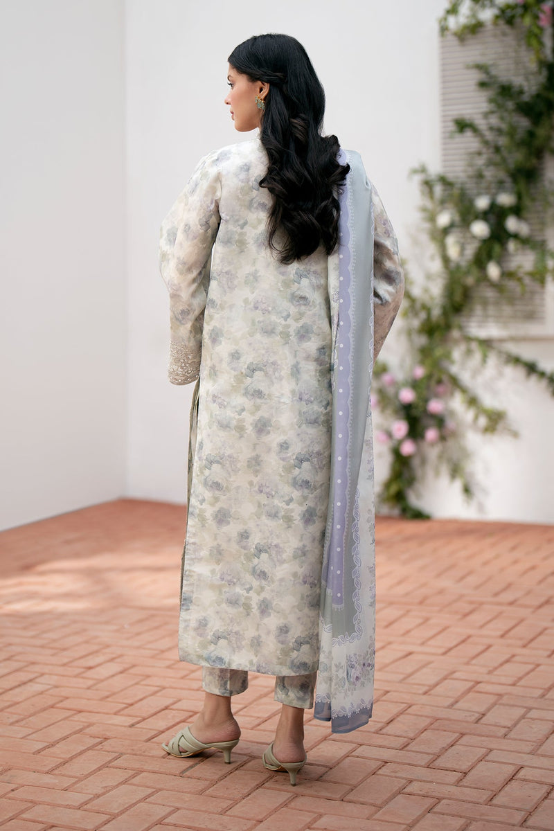Baroque | Lawn Collection 24 | UF-536 - Waniyas