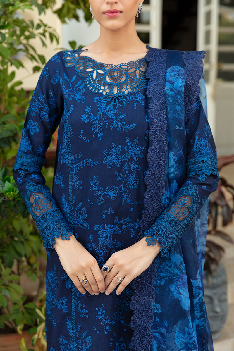 Baroque | Lawn Collection 24 | UF-380 - Waniyas