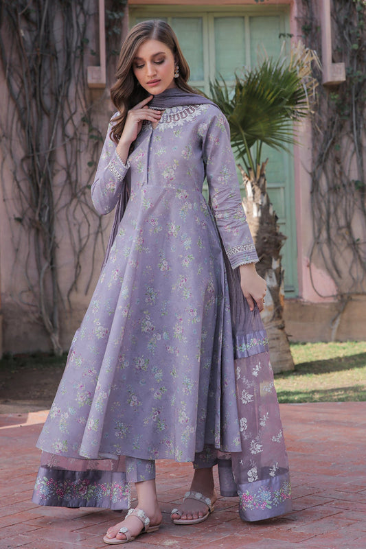 Baroque | Lawn Collection 24 | UF-324 - Waniyas