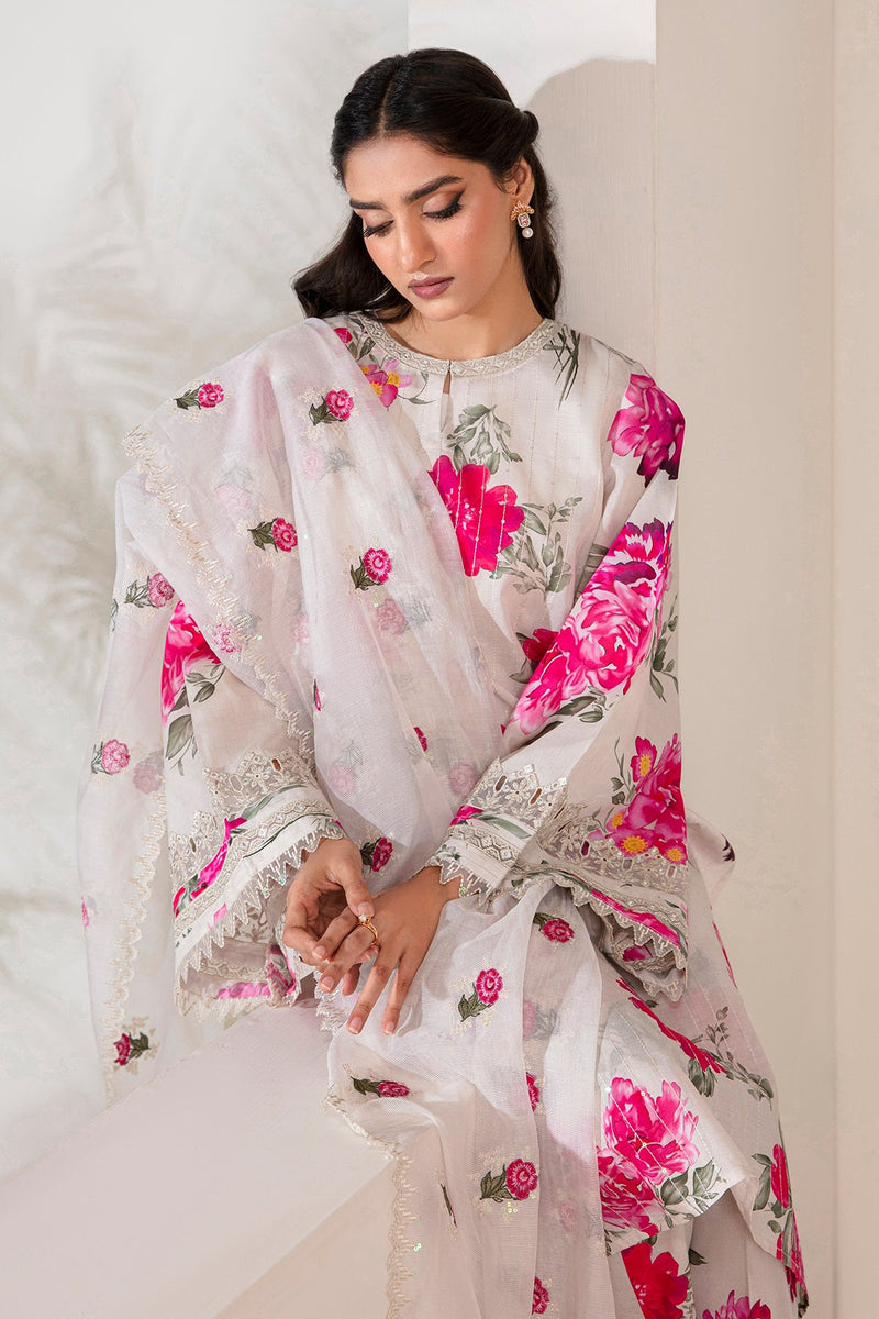Baroque | Lawn Collection 24 | UF-347 - Waniyas