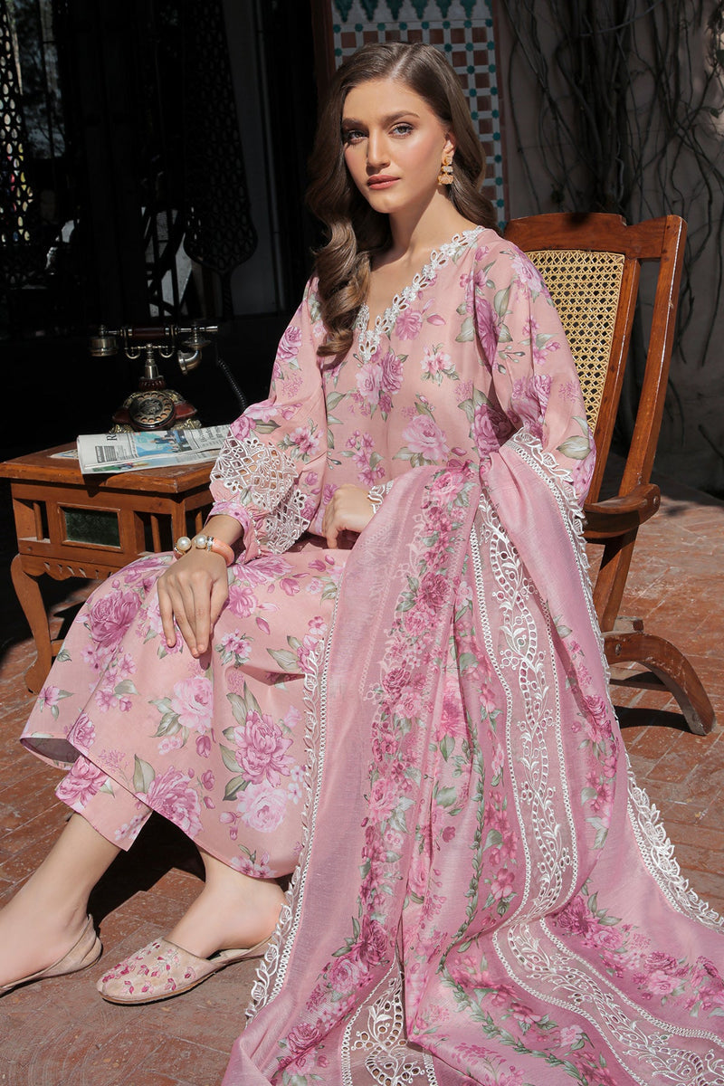 Baroque | Lawn Collection 24 | UF-315 - Waniyas