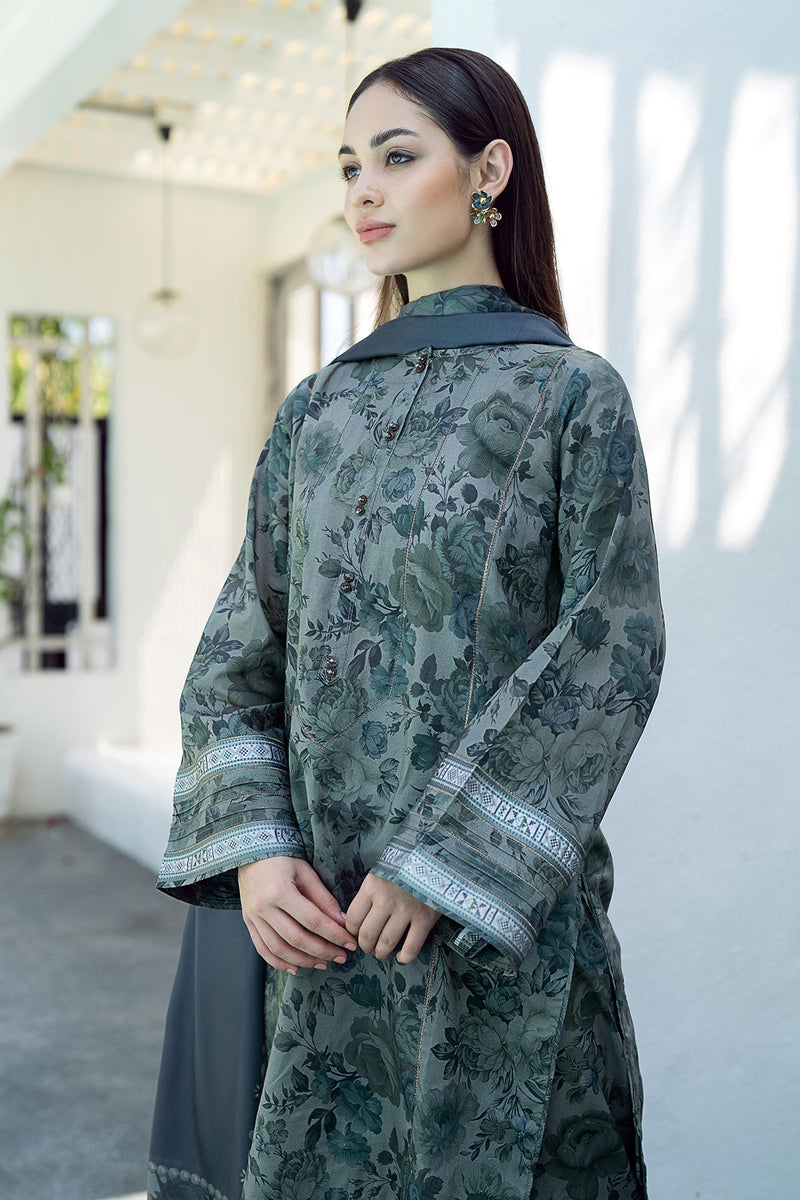 Baroque | Lawn Collection 24 | UF-551 - Waniyas