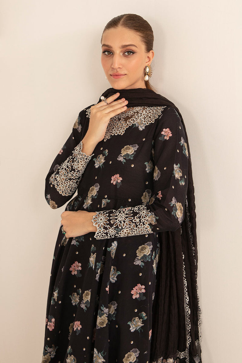 Baroque | Lawn Collection 24 | UF-406 - Designer Dress - Maria Faisal