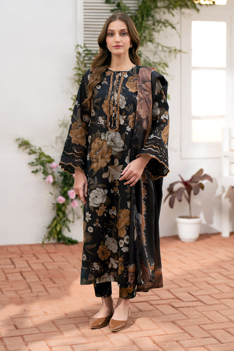 Baroque | Lawn Collection 24 | UF-540 - Waniyas
