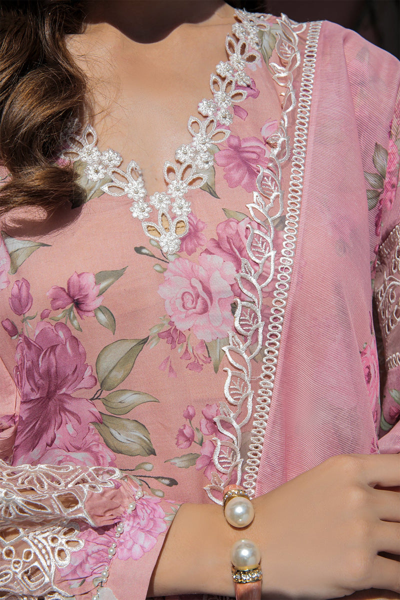 Baroque | Lawn Collection 24 | UF-315 - Waniyas