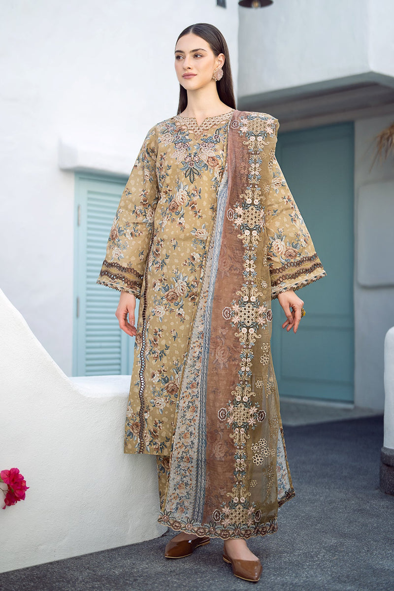 Baroque | Lawn Collection 24 | UF-553 - Waniyas