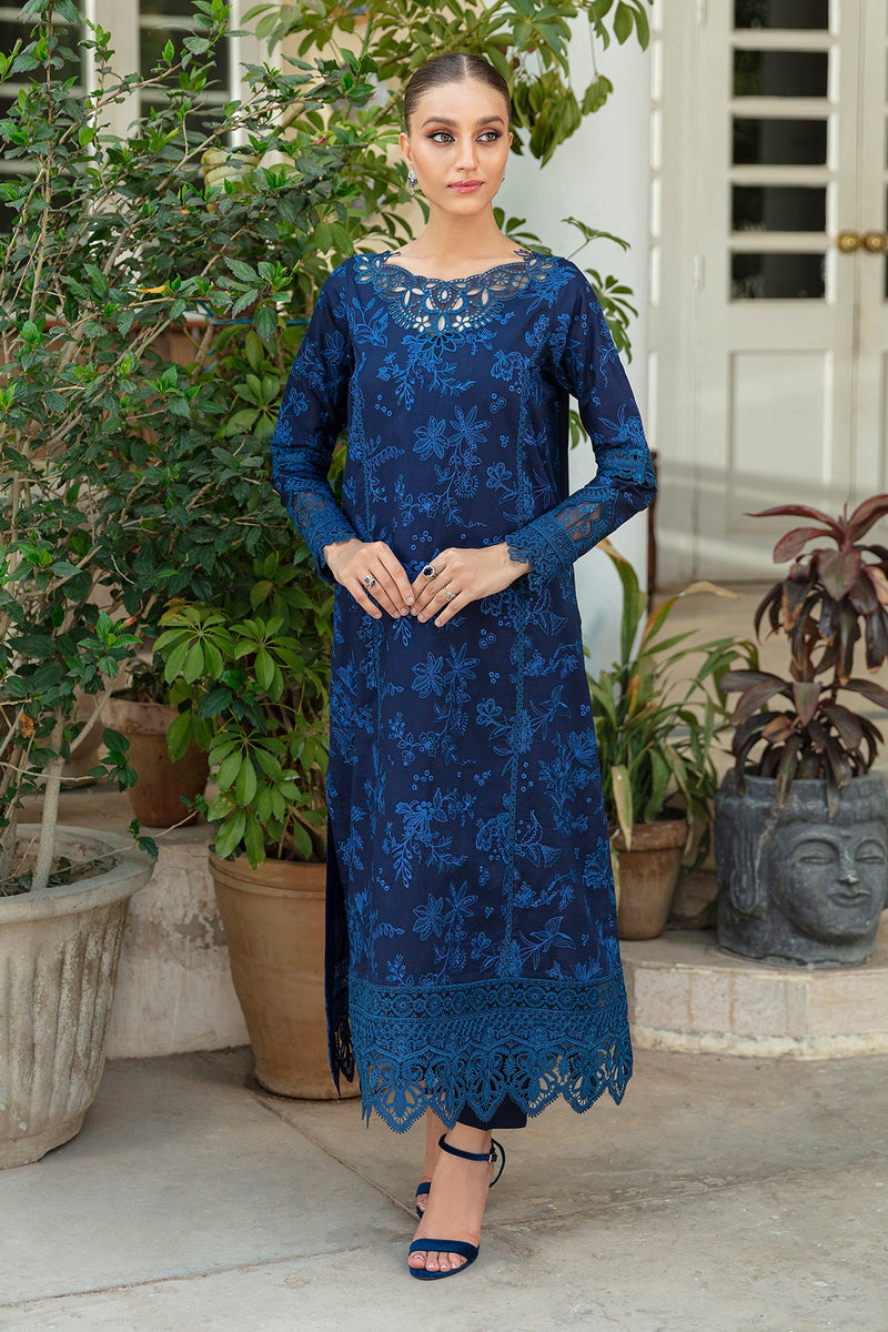 Baroque | Lawn Collection 24 | UF-380 - Waniyas