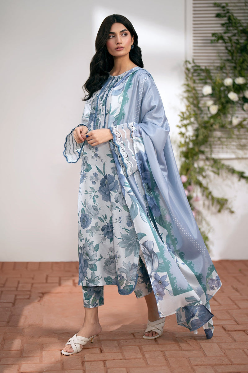 Baroque | Lawn Collection 24 | UF-541 - Waniyas