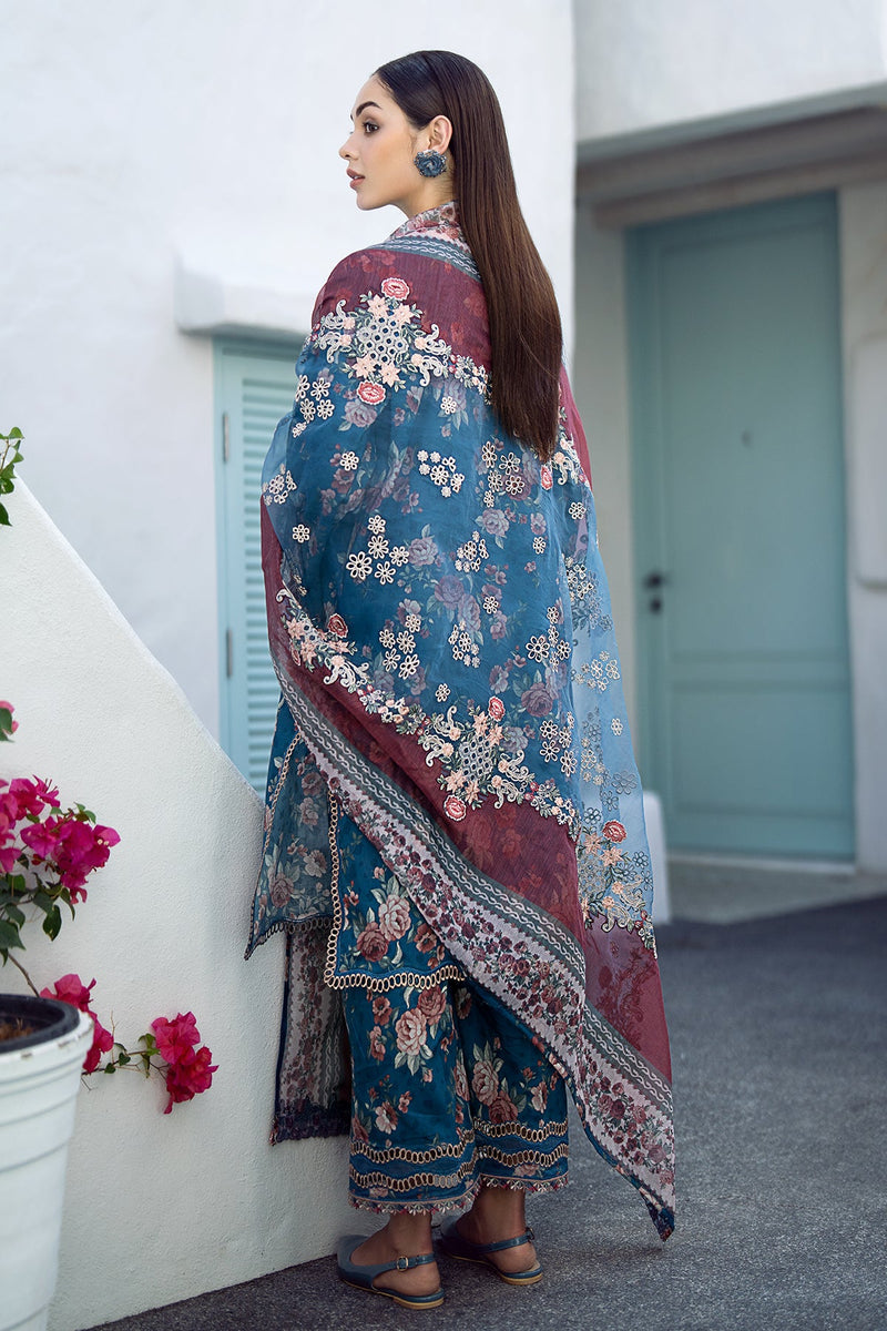 Baroque | Lawn Collection 24 | UF-554 - Waniyas