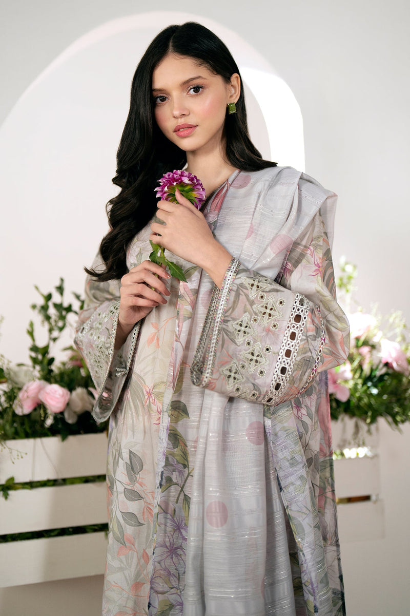 Baroque | Lawn Collection 24 | UF-528 - Waniyas
