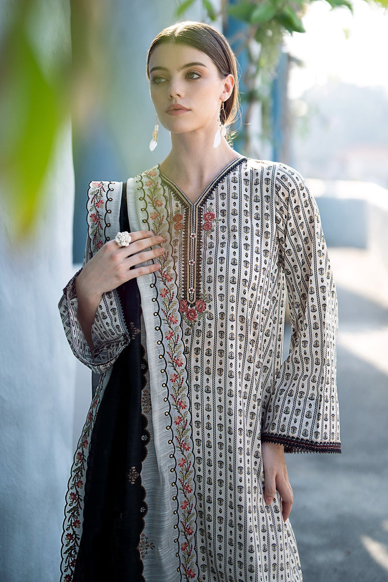 Baroque | Lawn Collection 24 | UF-555 - Waniyas