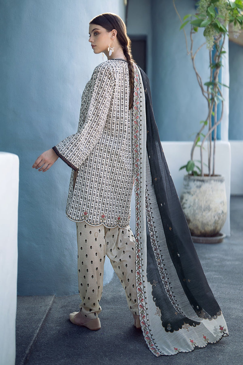 Baroque | Lawn Collection 24 | UF-555 - Waniyas