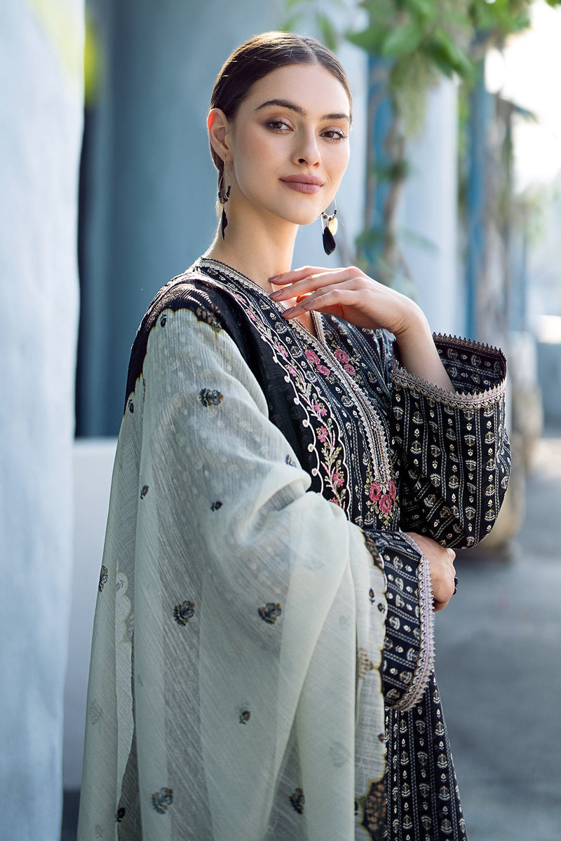 Baroque | Lawn Collection 24 | UF-556 - Waniyas
