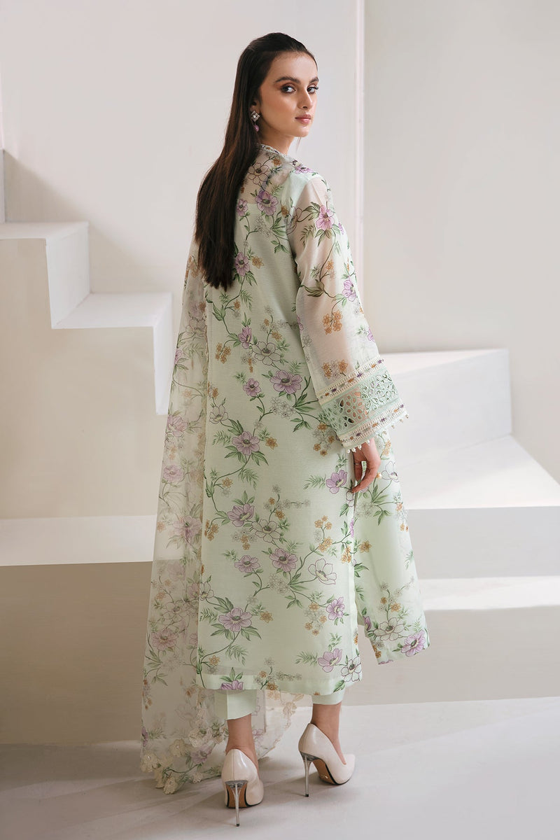 Baroque | Lawn Collection 24 | UF-367 - Designer Dress - Maria Faisal