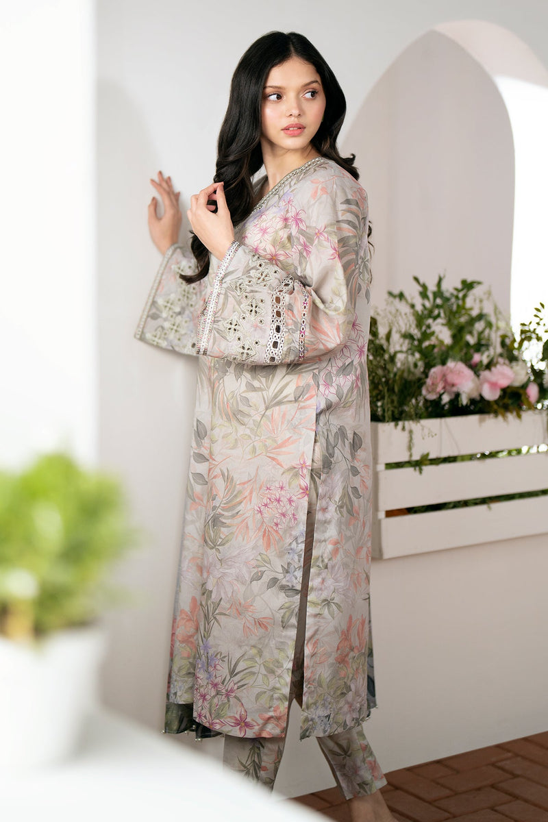 Baroque | Lawn Collection 24 | UF-528 - Waniyas
