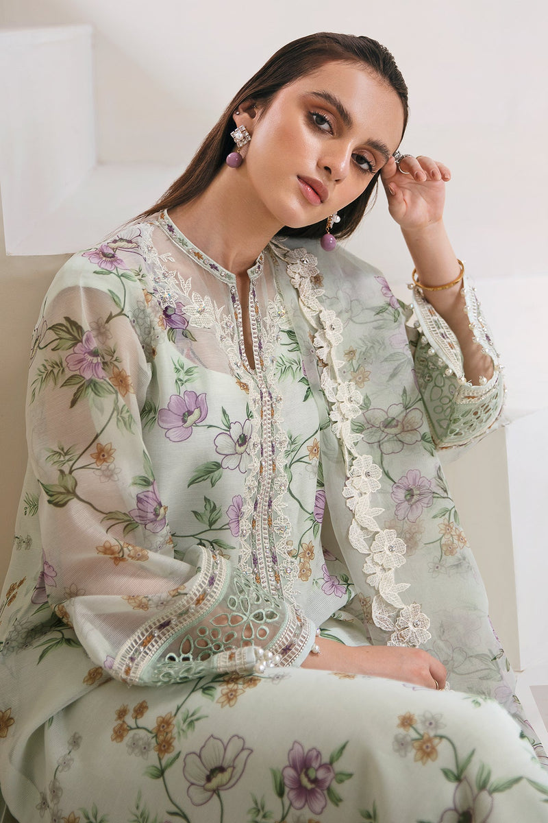 Baroque | Lawn Collection 24 | UF-367 - Designer Dress - Maria Faisal