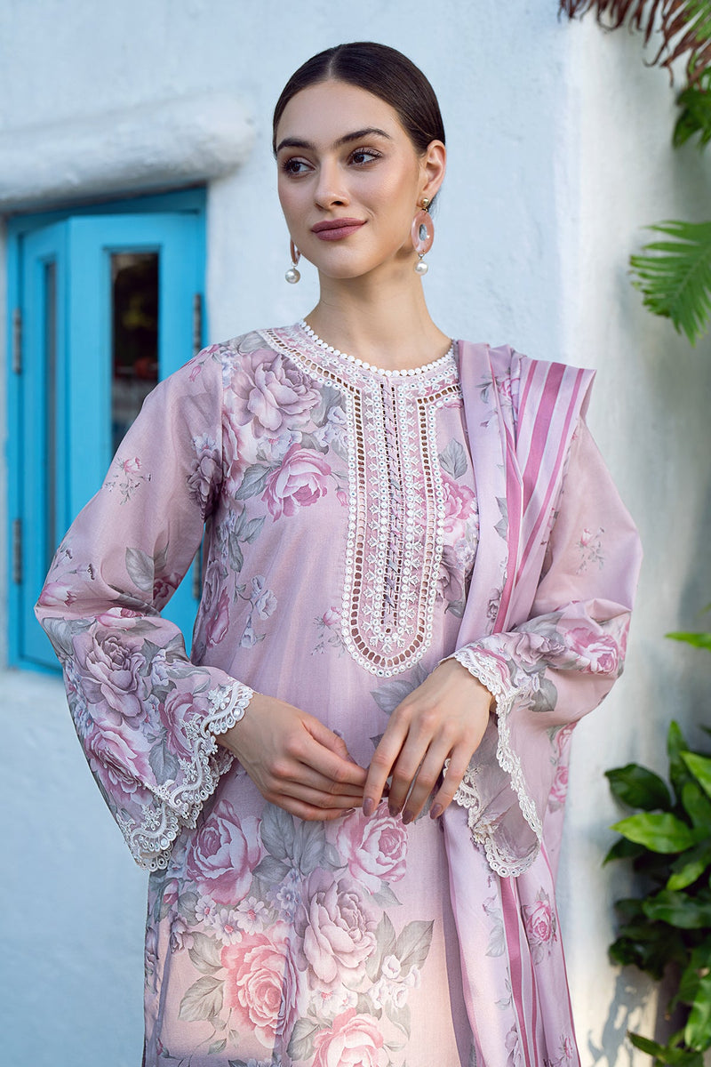 Baroque | Lawn Collection 24 | UF-558 - Waniyas
