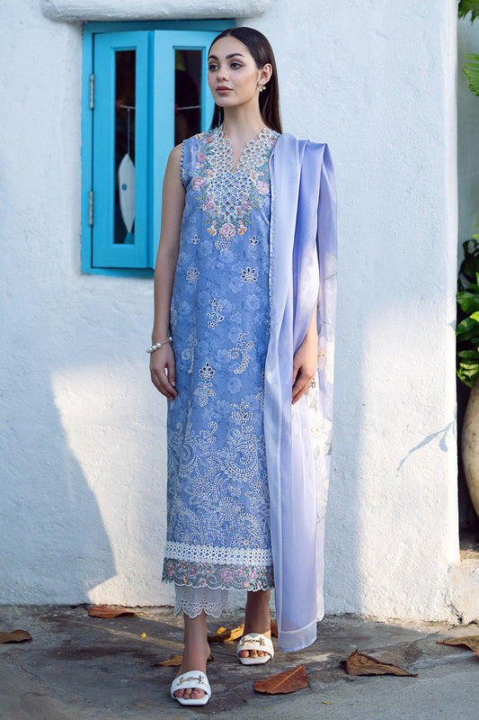 Baroque | Lawn Collection 24 | UF-559 - Waniyas