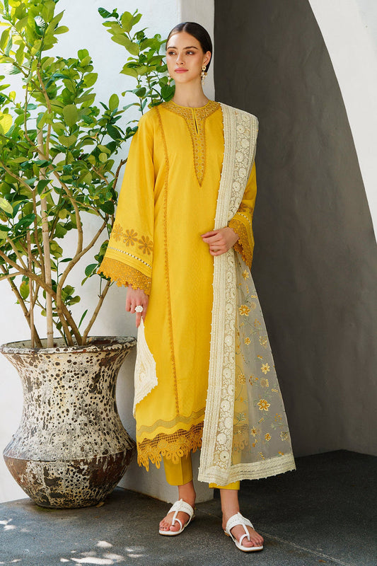 Baroque | Lawn Collection 24 | UF-562 - Waniyas