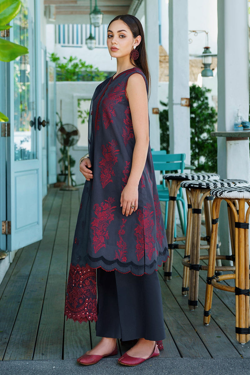 Baroque | Lawn Collection 24 | UF-567 - Waniyas