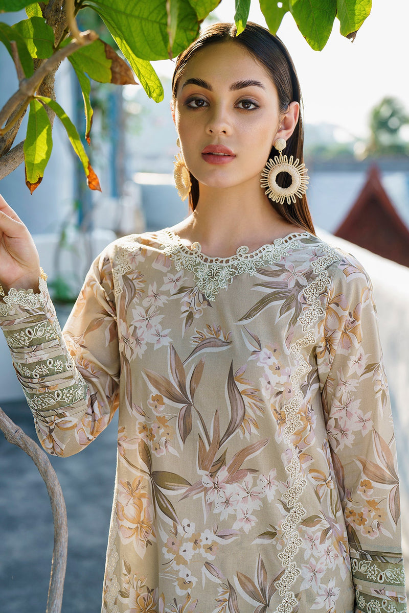 Baroque | Lawn Collection 24 | UF-568 - Waniyas