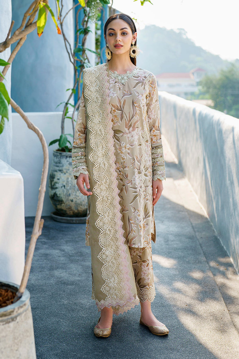 Baroque | Lawn Collection 24 | UF-568 - Waniyas