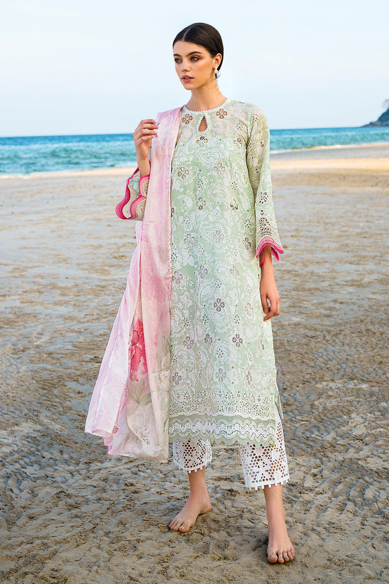Baroque | Lawn Collection 24 | UF-569 - Waniyas