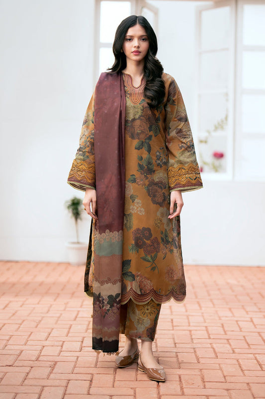 Baroque | Lawn Collection 24 | UF-530 - Waniyas