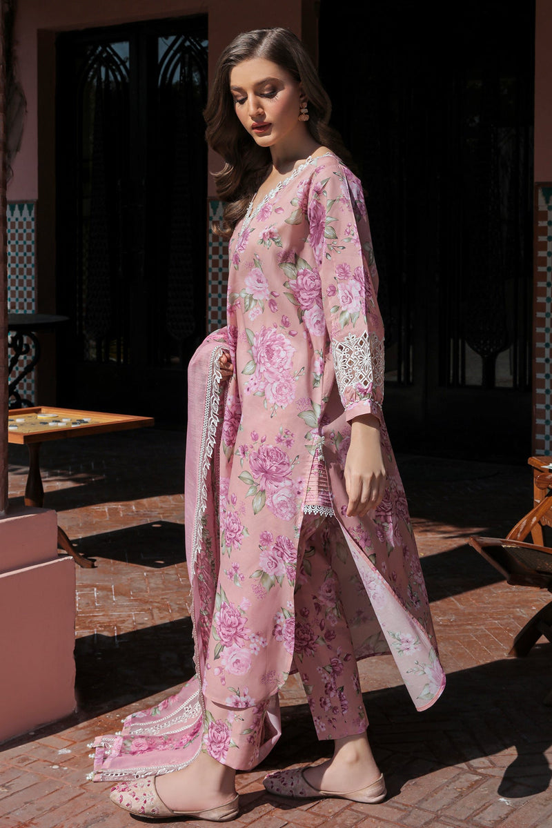 Baroque | Lawn Collection 24 | UF-315 - Waniyas