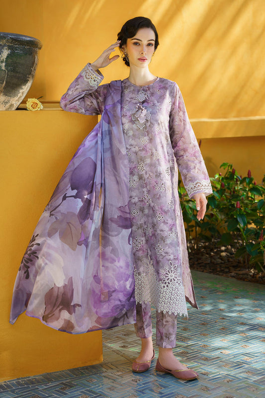 Baroque | Lawn Collection 24 | UF-579 - Waniyas