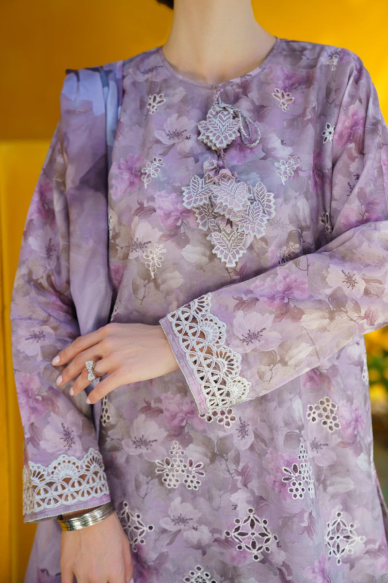 Baroque | Lawn Collection 24 | UF-579 - Waniyas