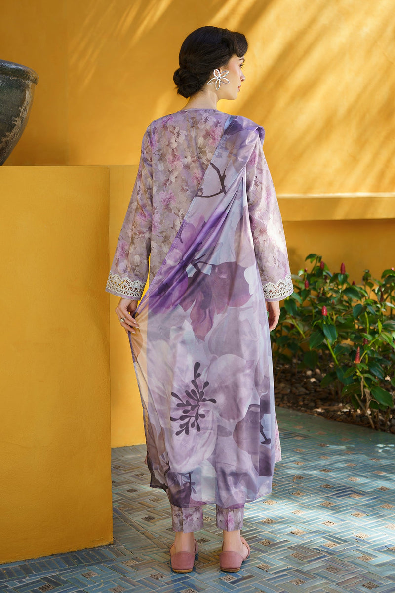 Baroque | Lawn Collection 24 | UF-579 - Waniyas