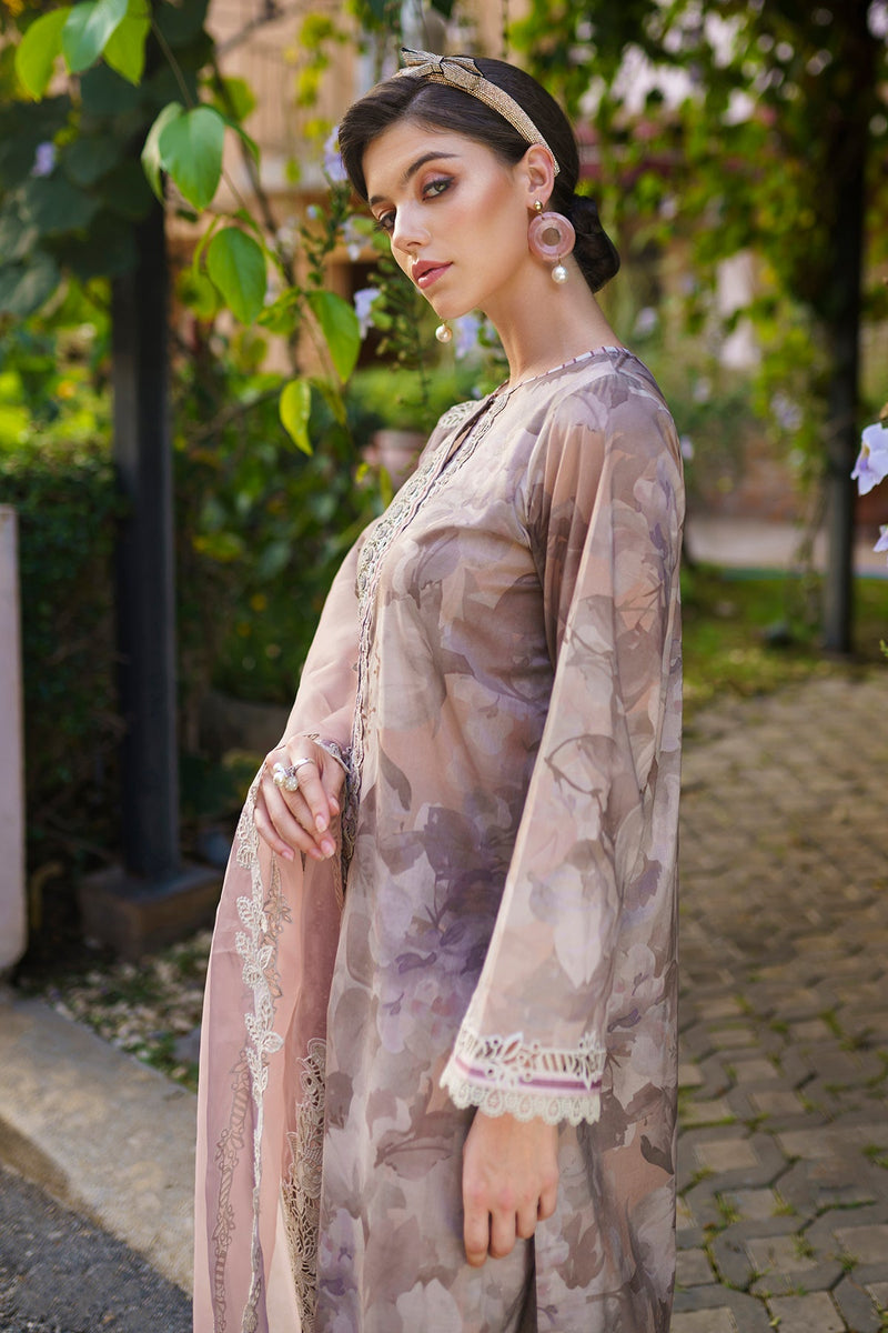 Baroque | Lawn Collection 24 | UF-586 - Waniyas
