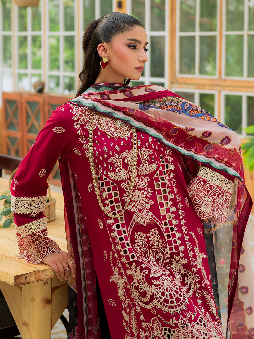 Mahnur | Bella Lawn 24 | BL - 08 - Ladies Clothes 