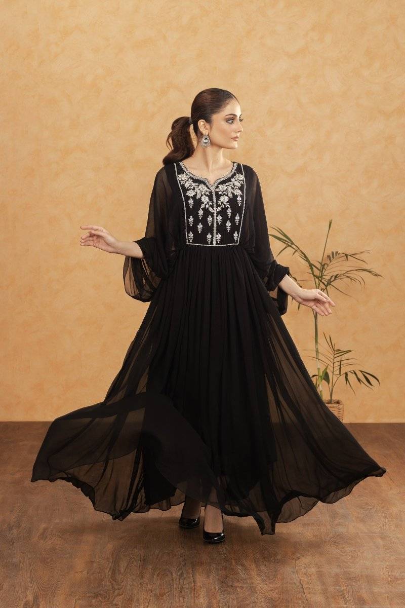 Panache | Pret | Black Beauty by Maria Faisal - Registered Vendor of : Panache By Mona - type : Ladies Clothes - 100% original wedding dresses