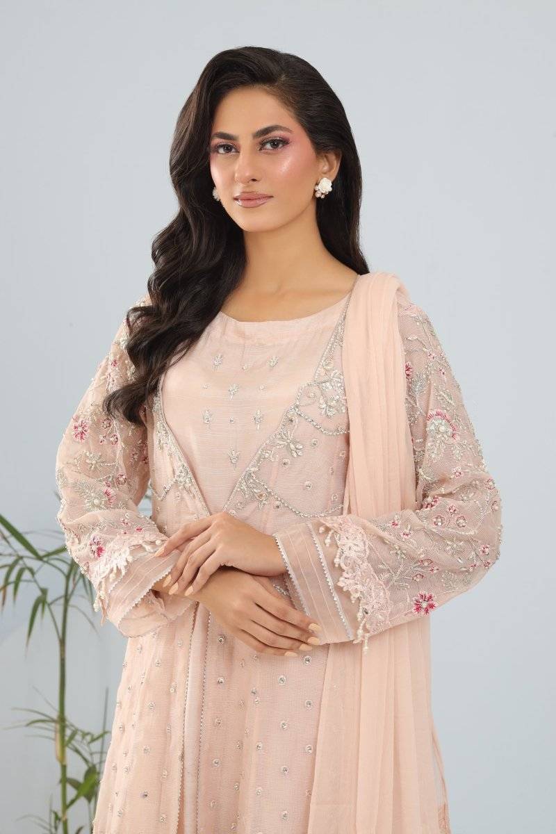 Panache | Pret | Blush Grandeur by Maria Faisal - Registered Vendor of : Panache By Mona - type : Ladies Clothes - 100% original wedding dresses