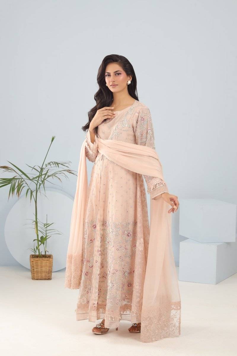 Panache | Pret | Blush Grandeur by Maria Faisal - Registered Vendor of : Panache By Mona - type : Ladies Clothes - 100% original wedding dresses