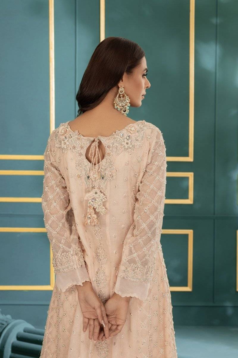 Panache | Pret | Blushing Breeze by Maria Faisal - Registered Vendor of : Panache By Mona - type : Ladies Clothes - 100% original wedding dresses