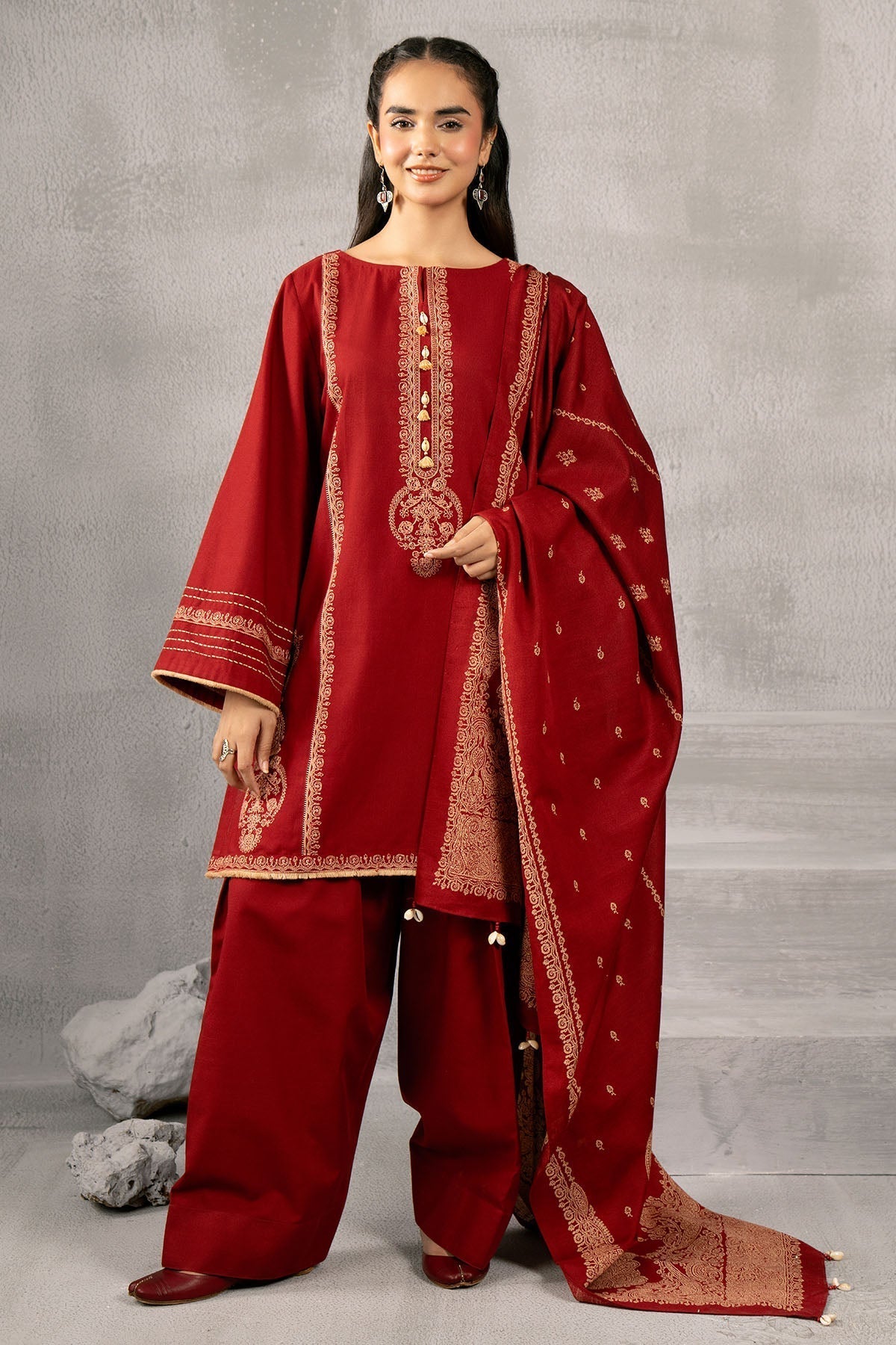 Kayseria | Winter Khaddar 24 | C6068-1 - Ladies Clothes - Maria Faisal