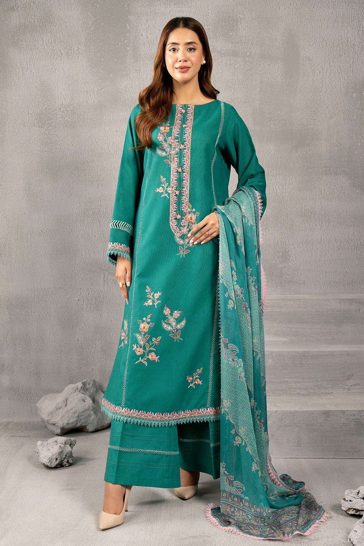 Kayseria | Winter Khaddar 24 | C6062-2 - Ladies Clothes - Maria Faisal